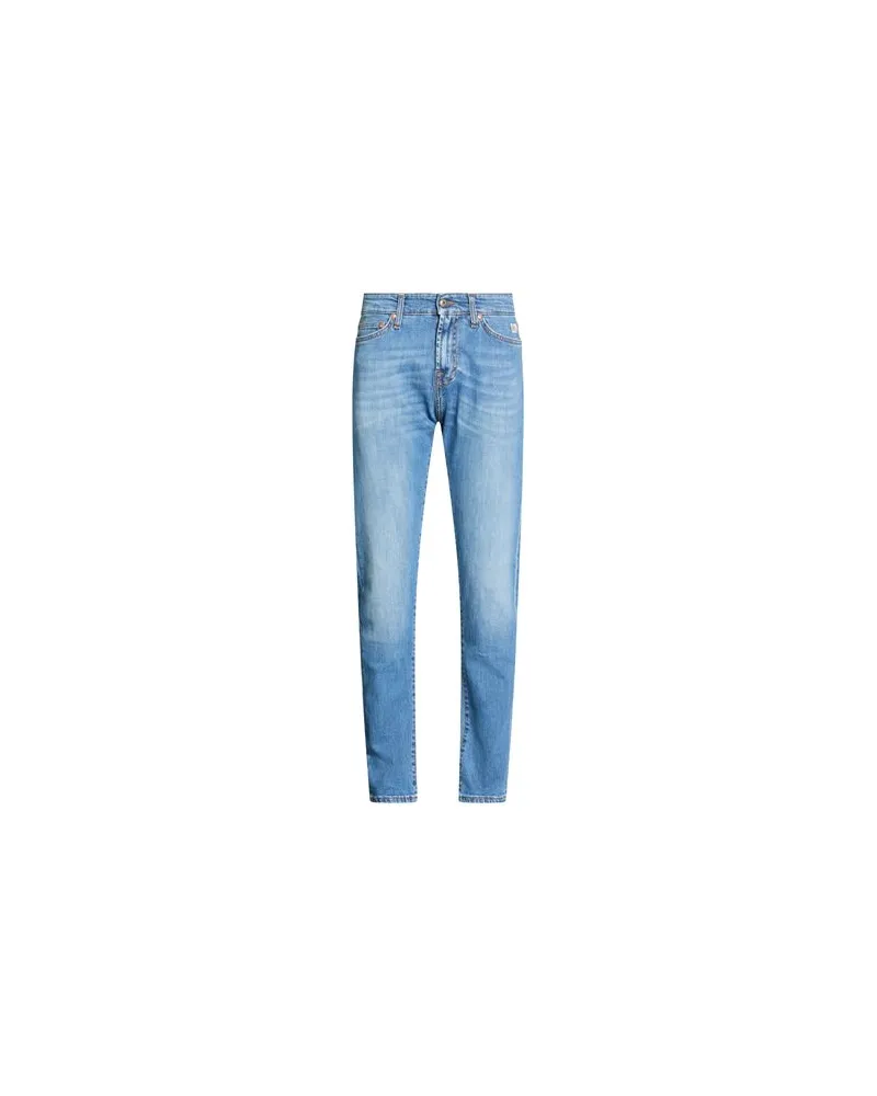 Roy Roger's HOSEN & RÖCKE - Jeanshosenauf YOOX.COM Blau