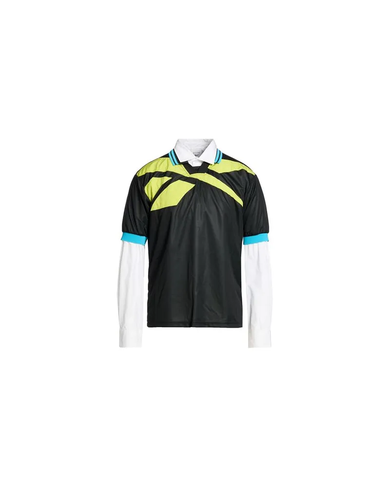 Reebok BOTTER X  - TOPS - Poloshirtsauf YOOX.COM Schwarz