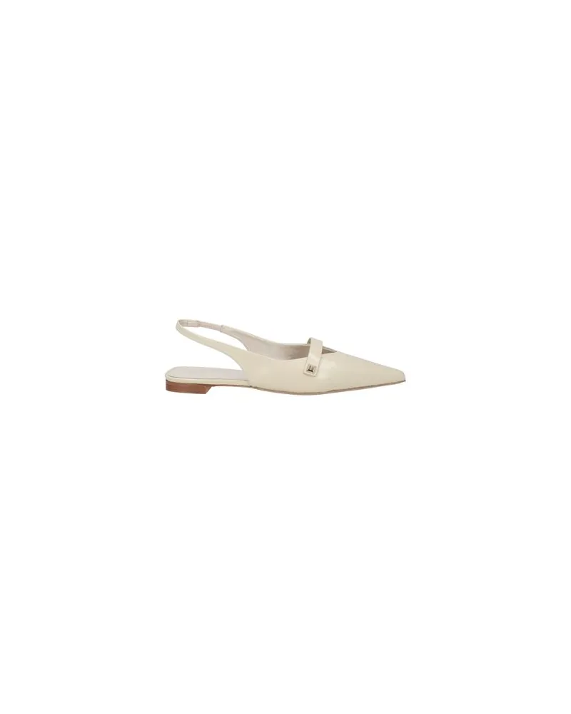 Max Mara SCHUHE - Ballerinasauf YOOX.COM Cremeweiß