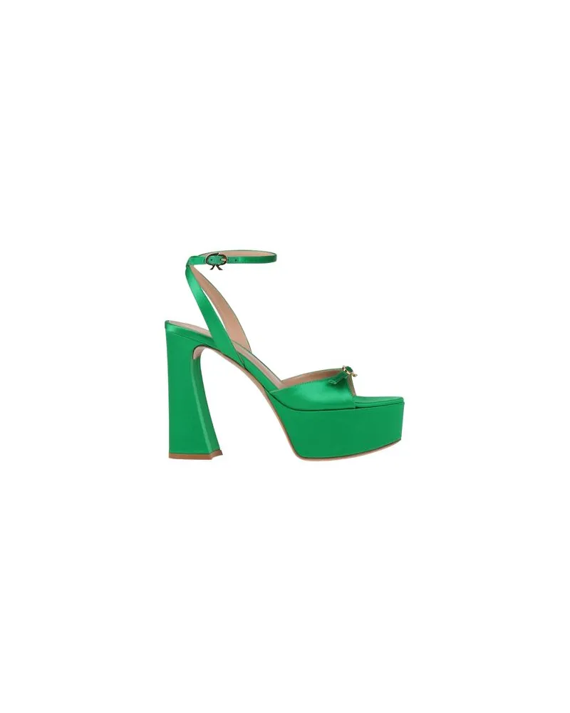 Gianvito Rossi SCHUHE - Sandalenauf YOOX.COM Grün