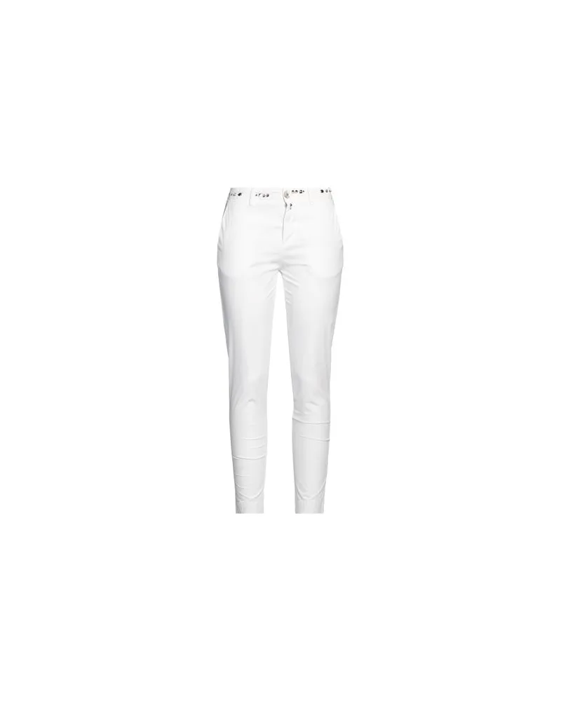 Aglini HOSEN & RÖCKE - Hosenauf YOOX.COM Weiß