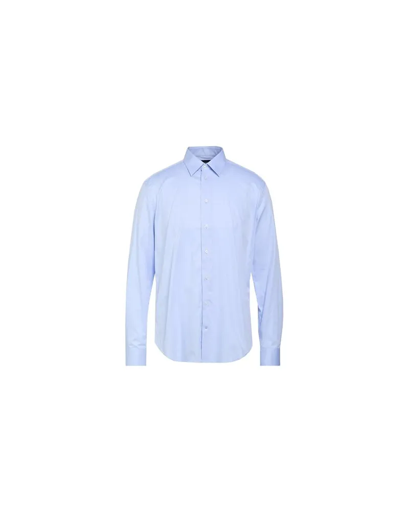 Emporio Armani TOPS - Hemdenauf YOOX.COM Himmelblau