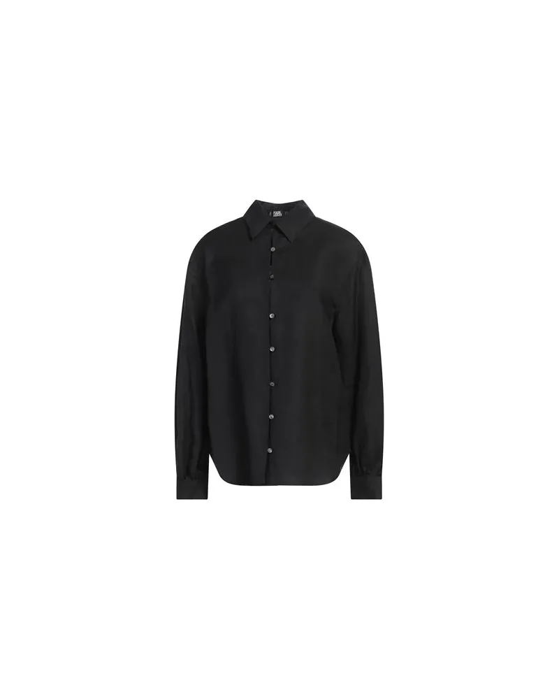 Karl Lagerfeld TOPS - Hemdenauf YOOX.COM Schwarz