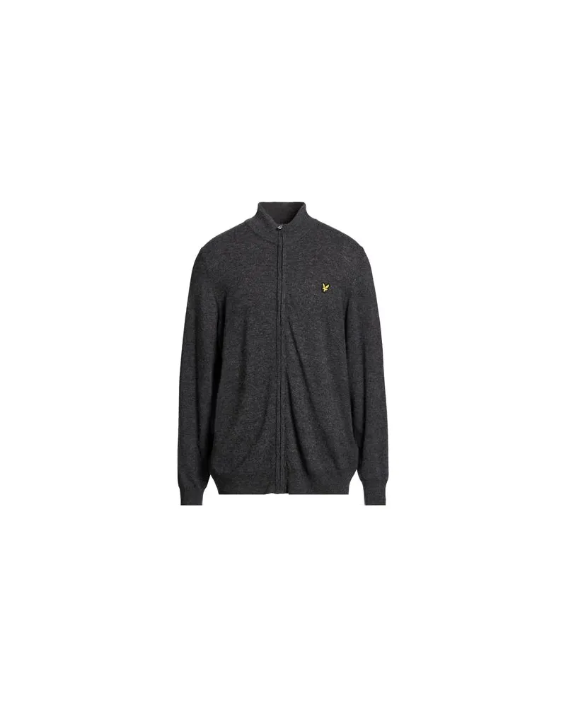Lyle & Scott STRICKWAREN - Strickjackenauf YOOX.COM Braungrau