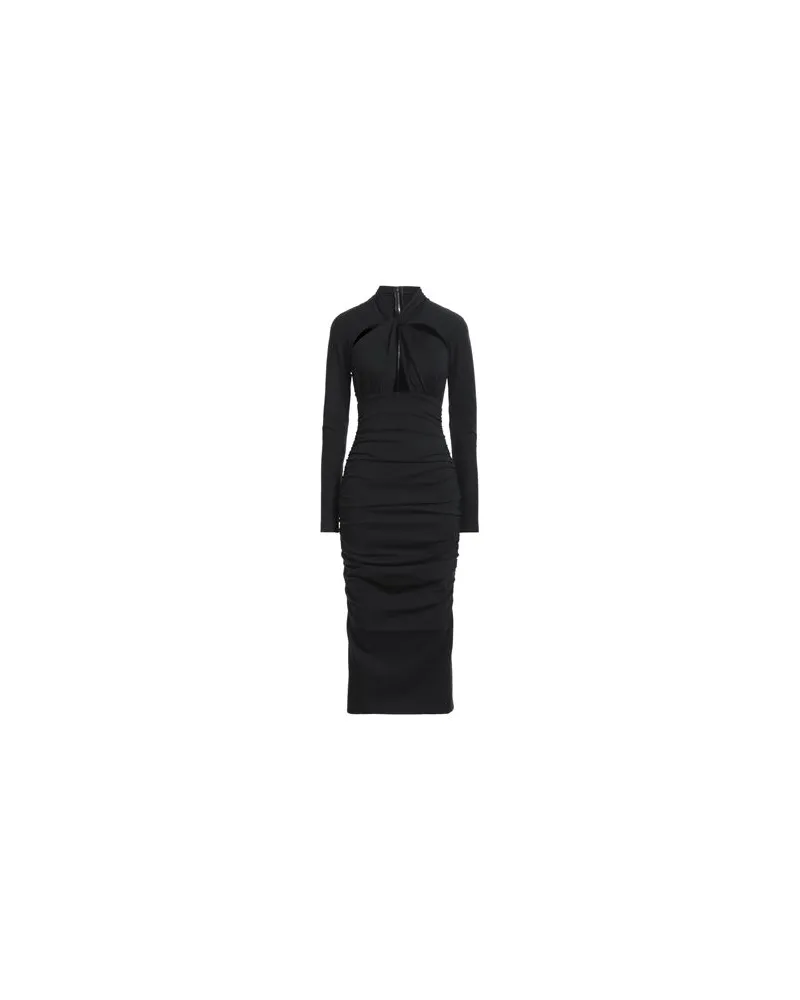 Dolce & Gabbana KLEIDER - Midi-Kleiderauf YOOX.COM Schwarz