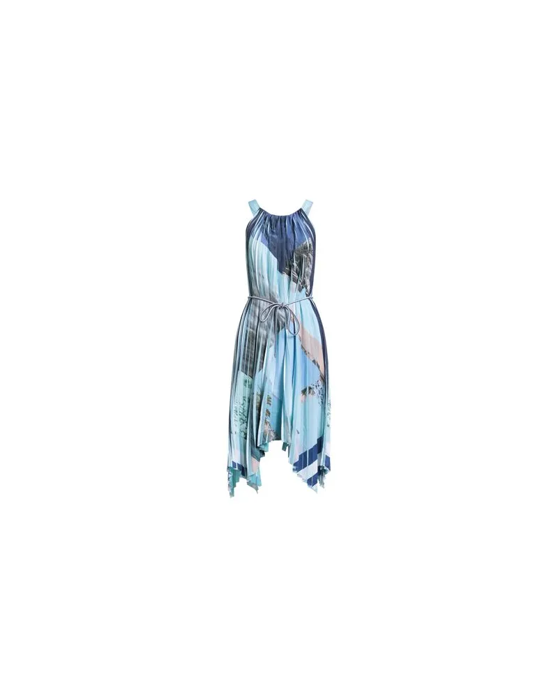 Marc Cain KLEIDER - Midi-Kleiderauf YOOX.COM Azurblau