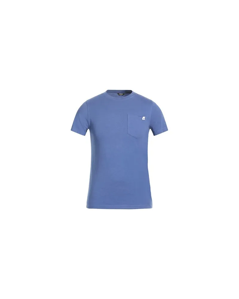 K-Way TOPS - T-shirtsauf YOOX.COM Blau
