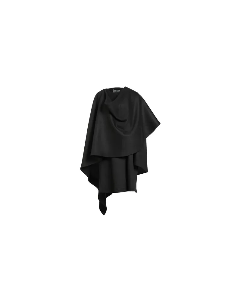 Alberta Ferretti JACKEN & MÄNTEL - Capesauf YOOX.COM Schwarz