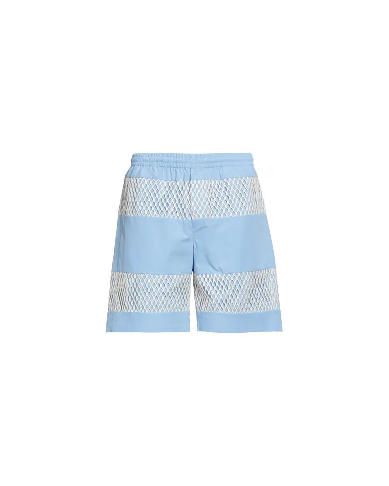 MSGM HOSEN & RÖCKE - Shorts & Bermudashortsauf YOOX.COM Azurblau