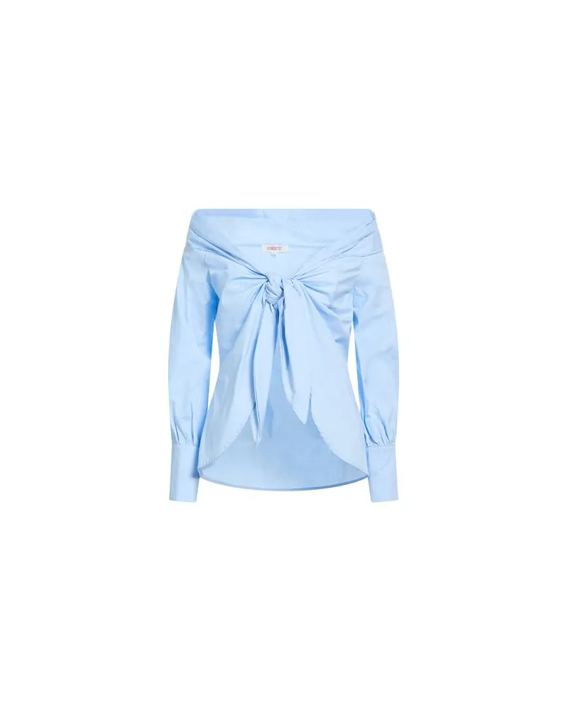 KONTATTO TOPS - Hemdenauf YOOX.COM Himmelblau