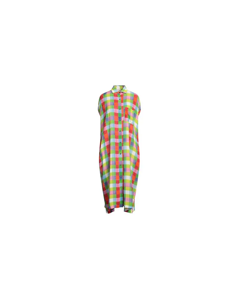 Semicouture KLEIDER - Midi-Kleiderauf YOOX.COM Grün