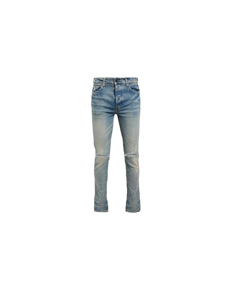Amiri HOSEN & RÖCKE - Jeanshosenauf YOOX.COM Blau