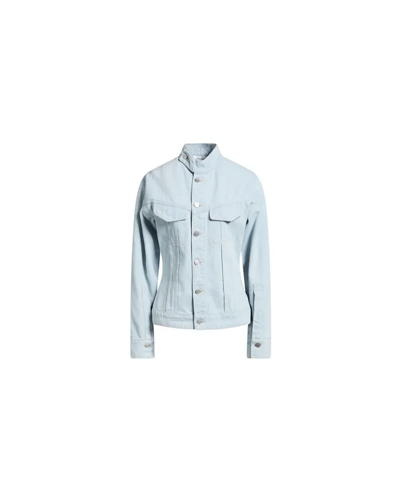Victoria Beckham JACKEN & MÄNTEL - Jeansjacken/Mäntelauf YOOX.COM Blau