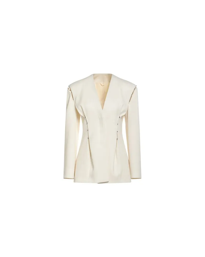 DEL CORE ANZÜGE und CO-ORDS - Blazersauf YOOX.COM Cremeweiß