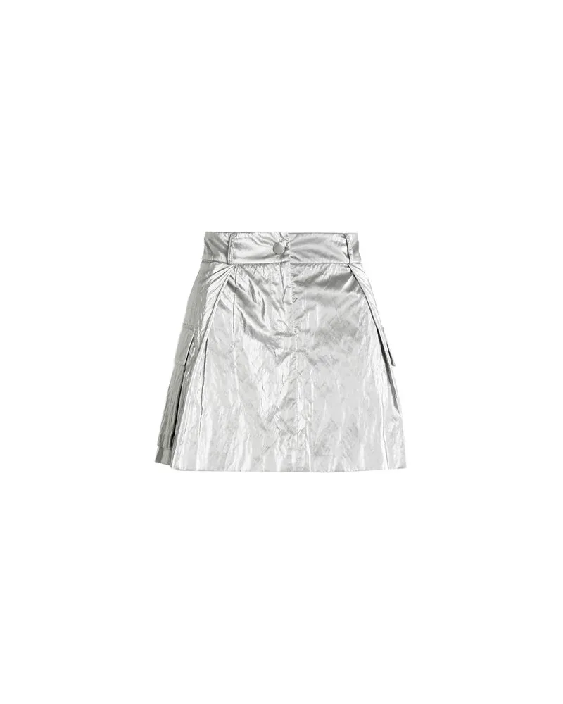 Suoli HOSEN & RÖCKE - Miniröckeauf YOOX.COM Silber