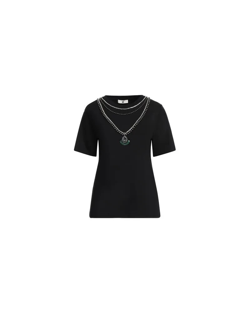 Twin-Set U&B - TOPS - T-shirtsauf YOOX.COM Schwarz
