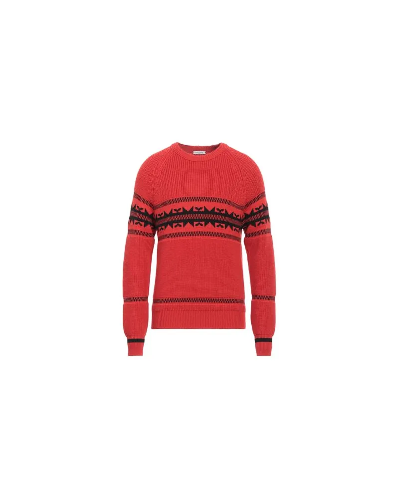 Paolo Pecora Milano STRICKWAREN - Pulloverauf YOOX.COM Rot