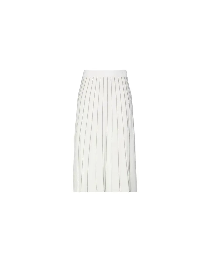 Twin-Set HOSEN & RÖCKE - Midi-Röckeauf YOOX.COM Weiß