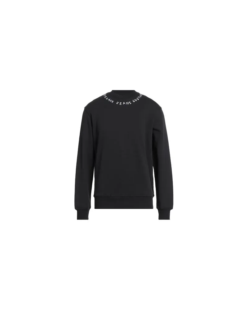 Versace Jeans TOPS - Sweatshirtsauf YOOX.COM Schwarz