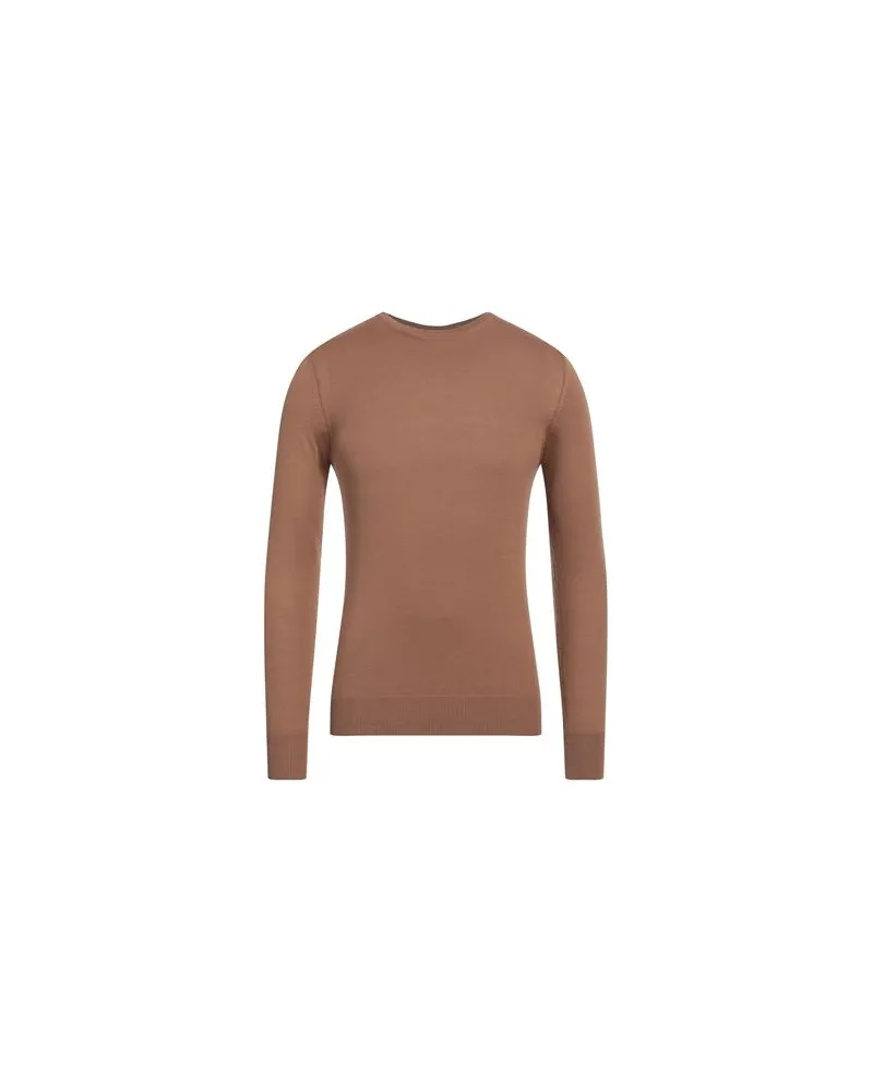 Daniele Alessandrini STRICKWAREN - Pulloverauf YOOX.COM Kamel