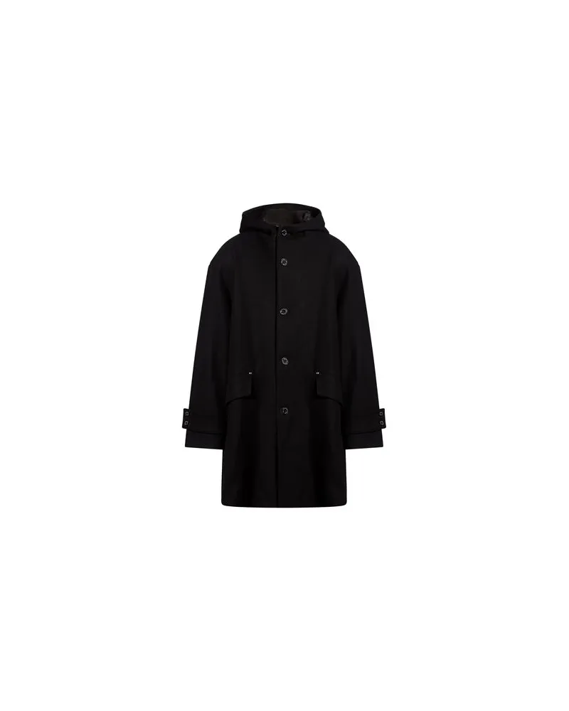 MACKINTOSH HUMBIE HOOD GTS SL GM-1161F/WO - JACKEN & MÄNTEL - Mäntelauf YOOX.COM Schwarz