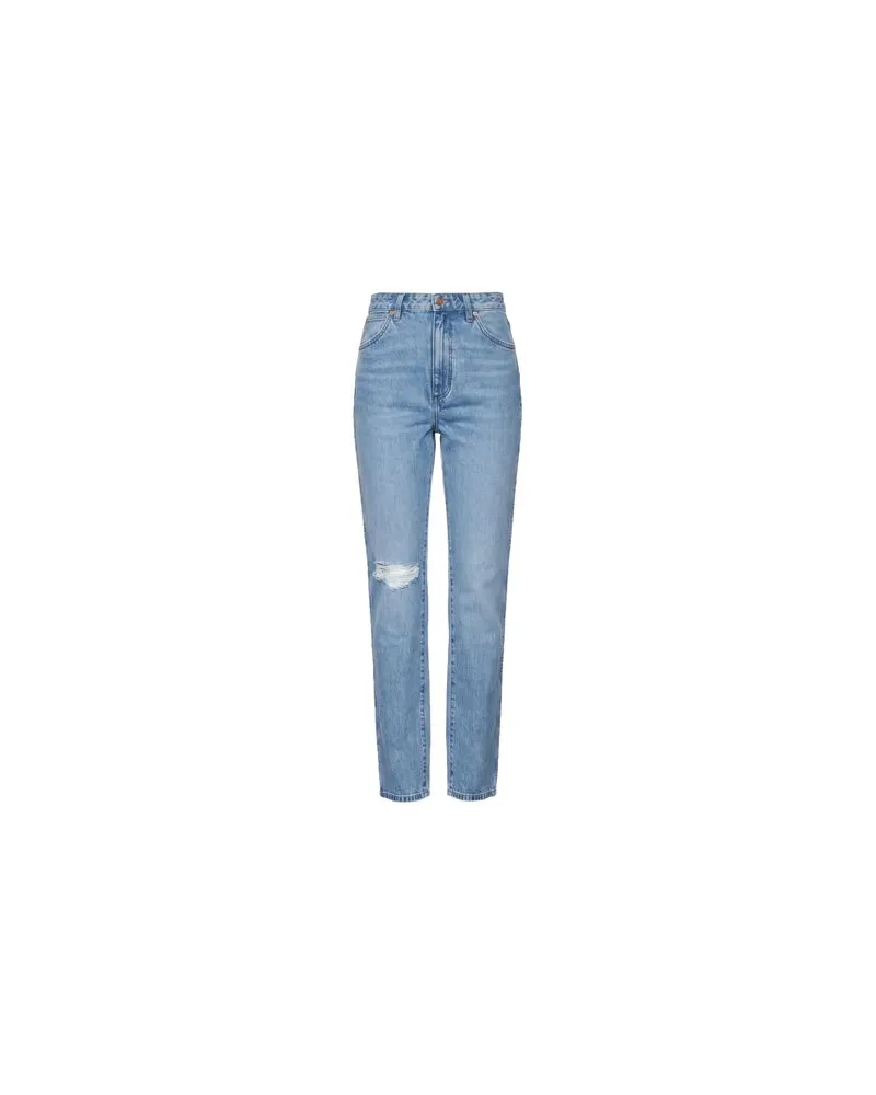 Wrangler HOSEN & RÖCKE - Jeanshosenauf YOOX.COM Blau