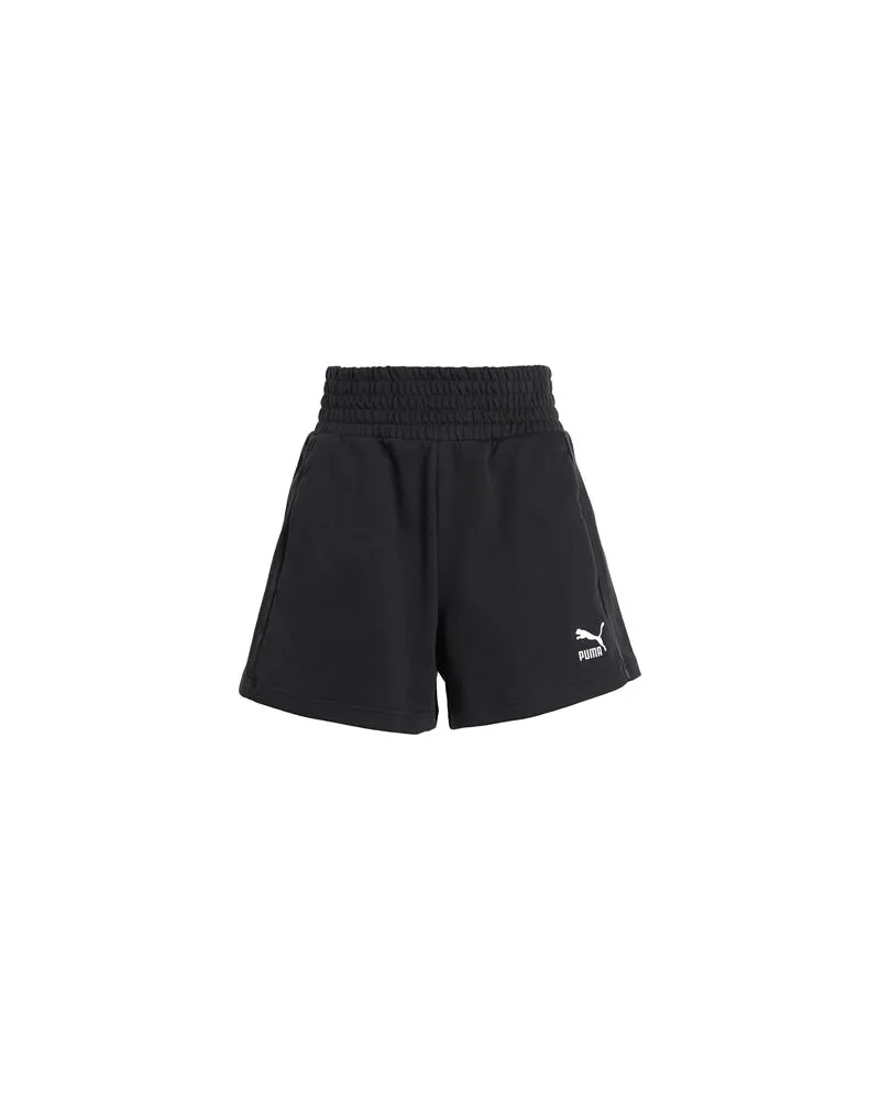 Puma T7 High Waist Shorts  - HOSEN & RÖCKE - Shorts & Bermudashortsauf YOOX.COM Schwarz