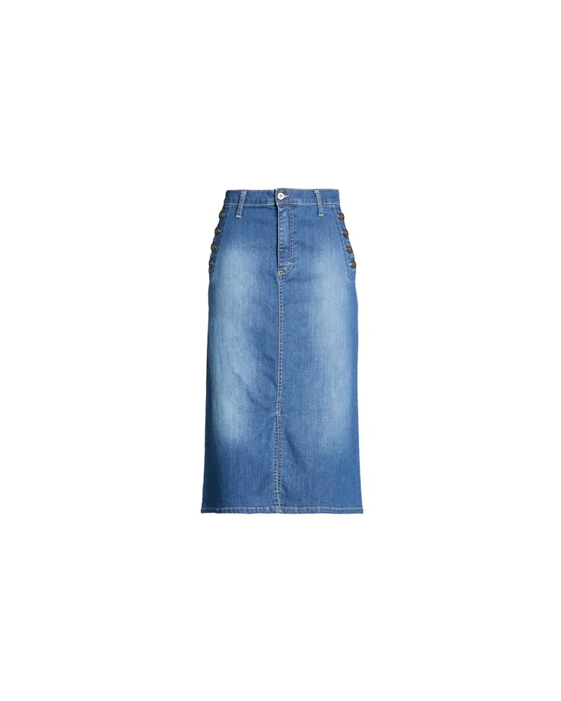 Please HOSEN & RÖCKE - Jeansröckeauf YOOX.COM Blau