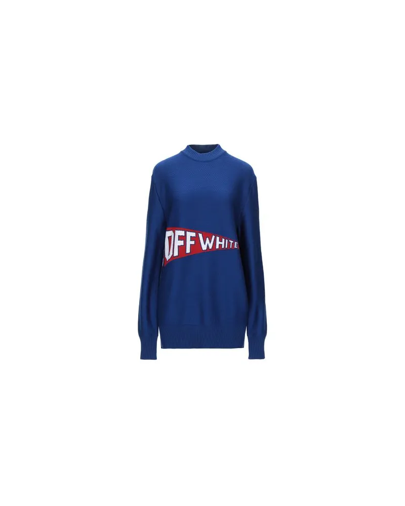 OFF-WHITE STRICKWAREN - Pulloverauf YOOX.COM Blau