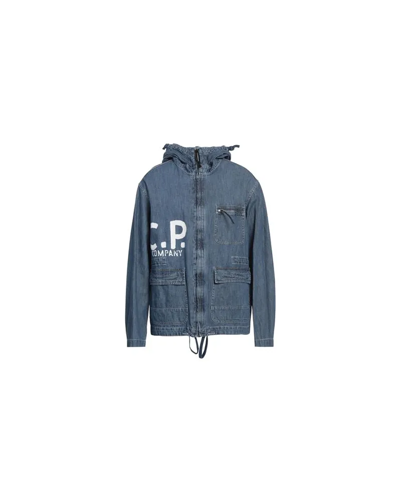 C.P. Company JACKEN & MÄNTEL - Jeansjacken/Mäntelauf YOOX.COM Blau