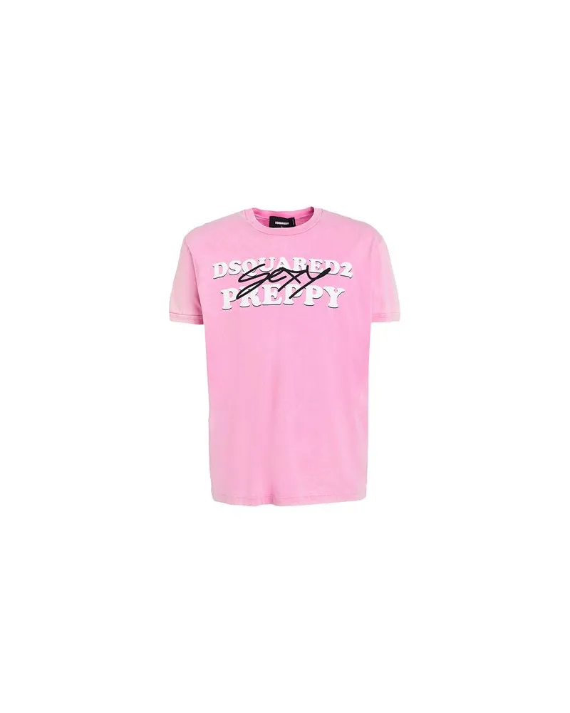 Dsquared2 TOPS - T-shirtsauf YOOX.COM Rosa