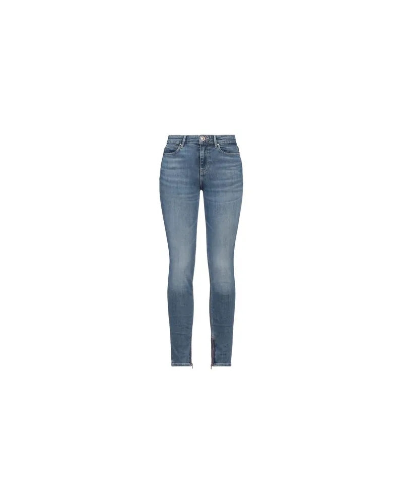 Guess HOSEN & RÖCKE - Jeanshosenauf YOOX.COM Blau