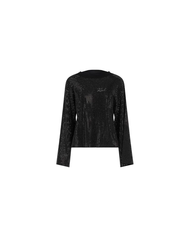 Karl Lagerfeld STRICKWAREN - Pulloverauf YOOX.COM Schwarz