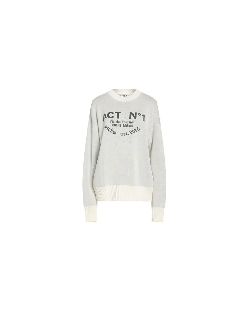 Act NÂ°1 STRICKWAREN - Pulloverauf YOOX.COM Elfenbein
