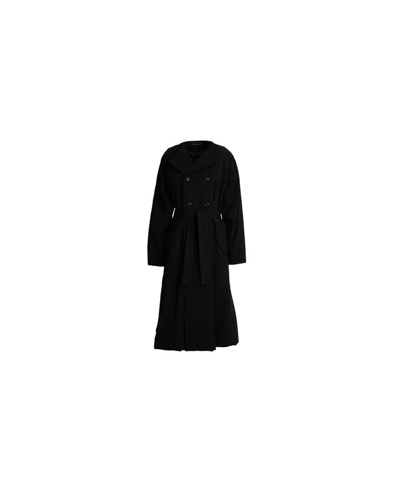 Y'S YOHJI YAMAMOTO JACKEN & MÄNTEL - Mäntelauf YOOX.COM Schwarz