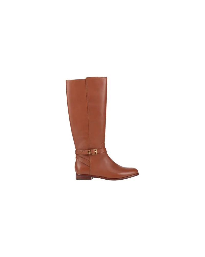 Ralph Lauren SCHUHE - Stiefelauf YOOX.COM Braun