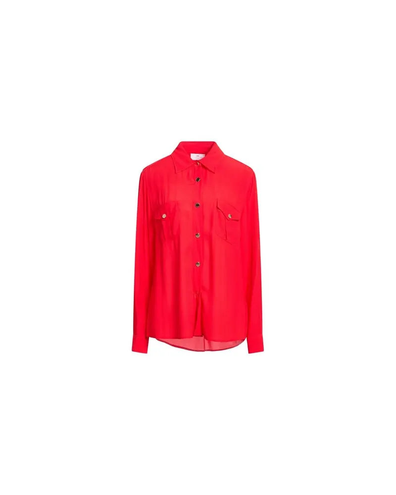 NENETTE TOPS - Hemdenauf YOOX.COM Rot