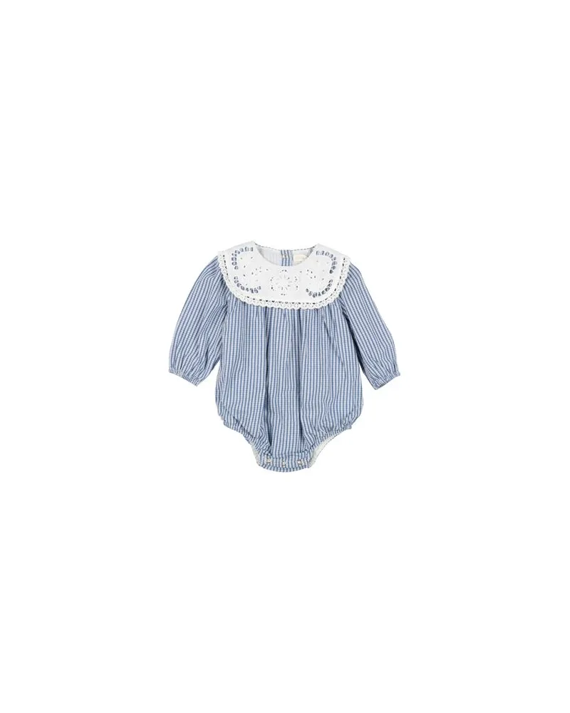 Louise Misha NEUGEBORENE - Babystrampler & -Latzhoseauf YOOX.COM Blau