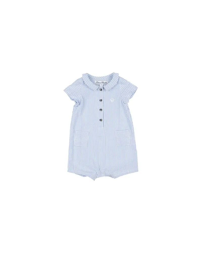 Tartine et Chocolat NEUGEBORENE - Babystrampler & -Latzhoseauf YOOX.COM Azurblau