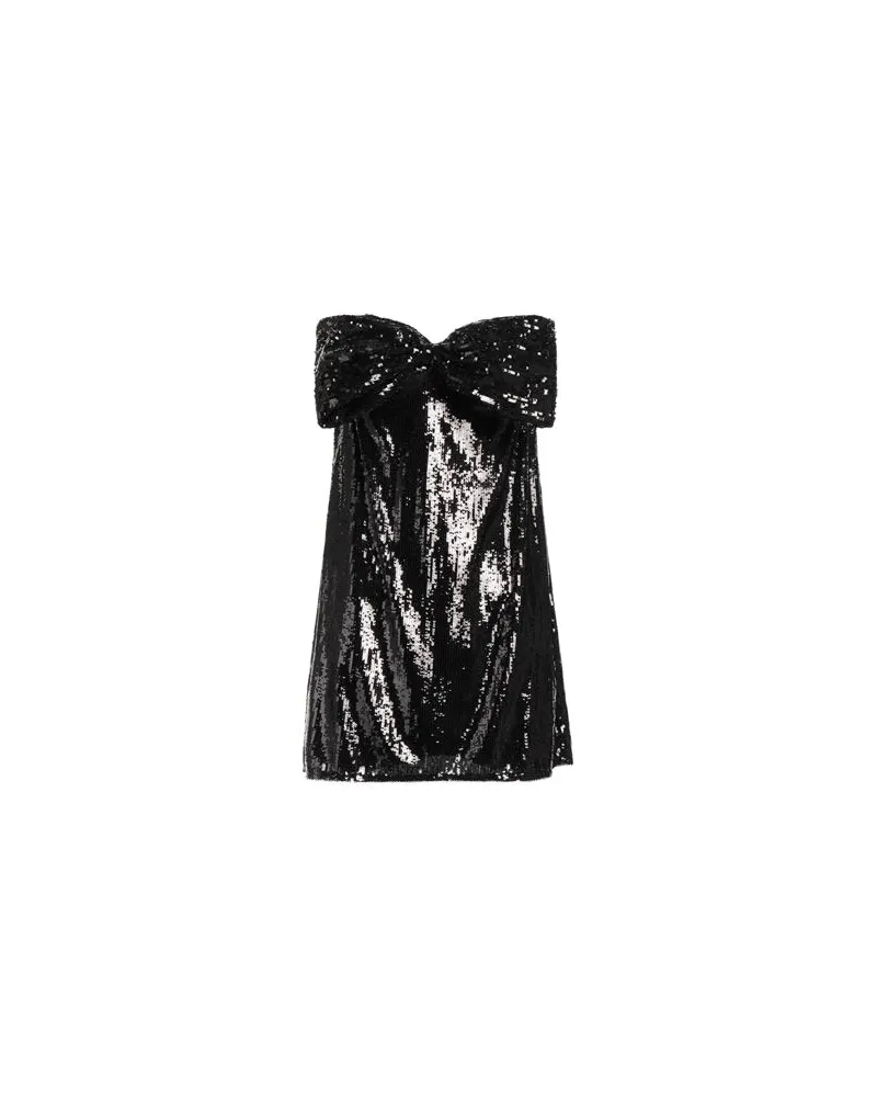 Elisabetta Franchi KLEIDER - Mini-Kleiderauf YOOX.COM Schwarz