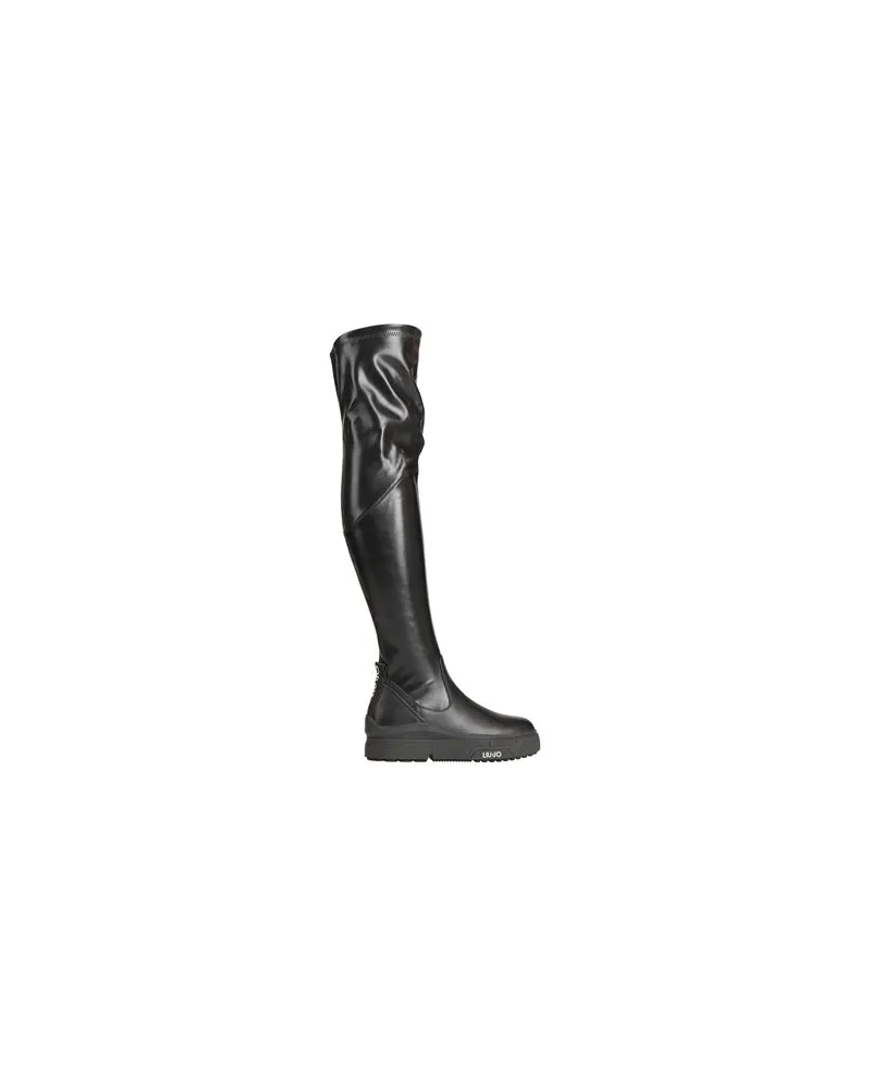 Liu Jo SCHUHE - Stiefelauf YOOX.COM Schwarz