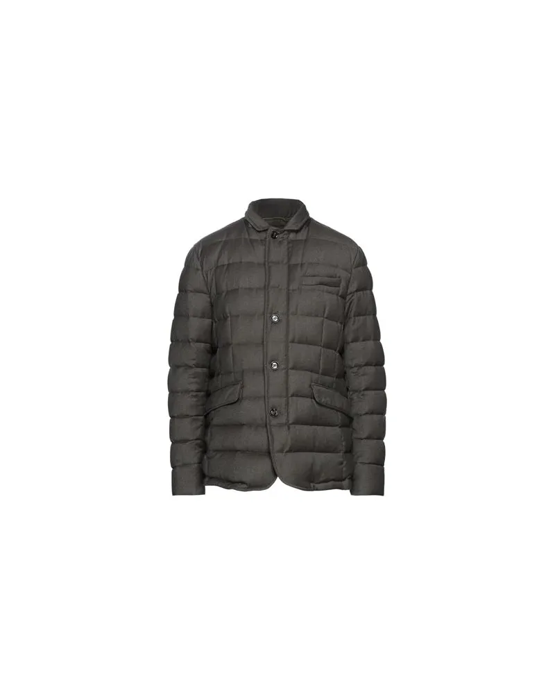 MOORER JACKEN & MÄNTEL - Pufferjacken & Daunenjackenauf YOOX.COM Militärgrün