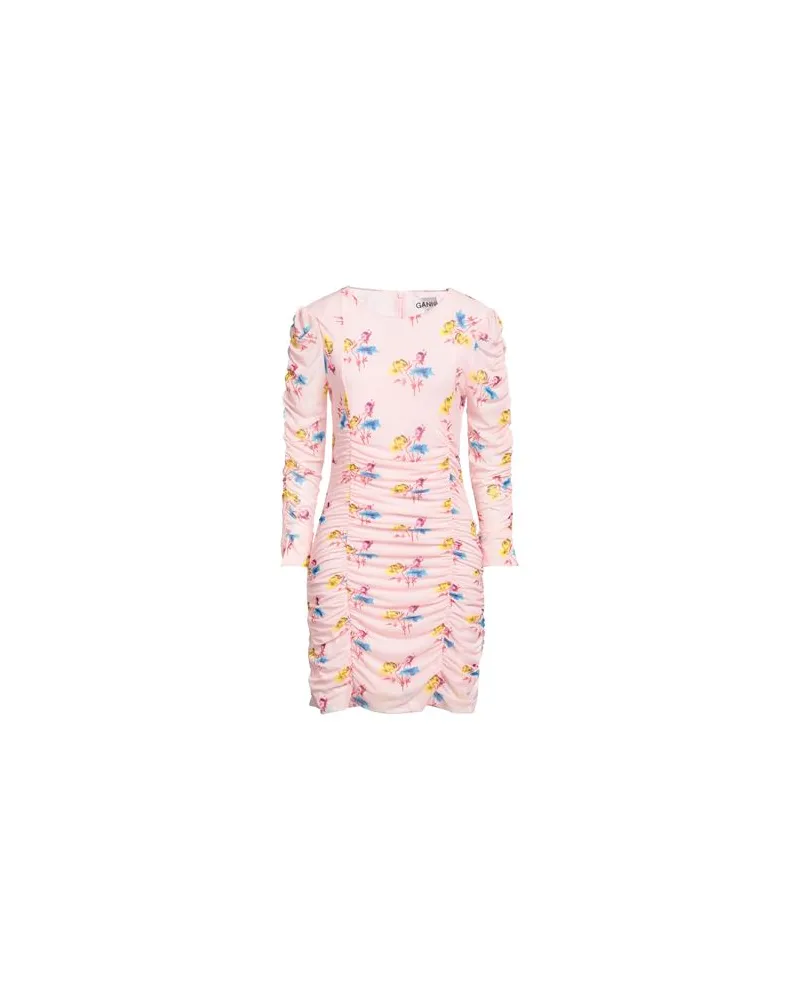 Ganni KLEIDER - Mini-Kleiderauf YOOX.COM Rosa