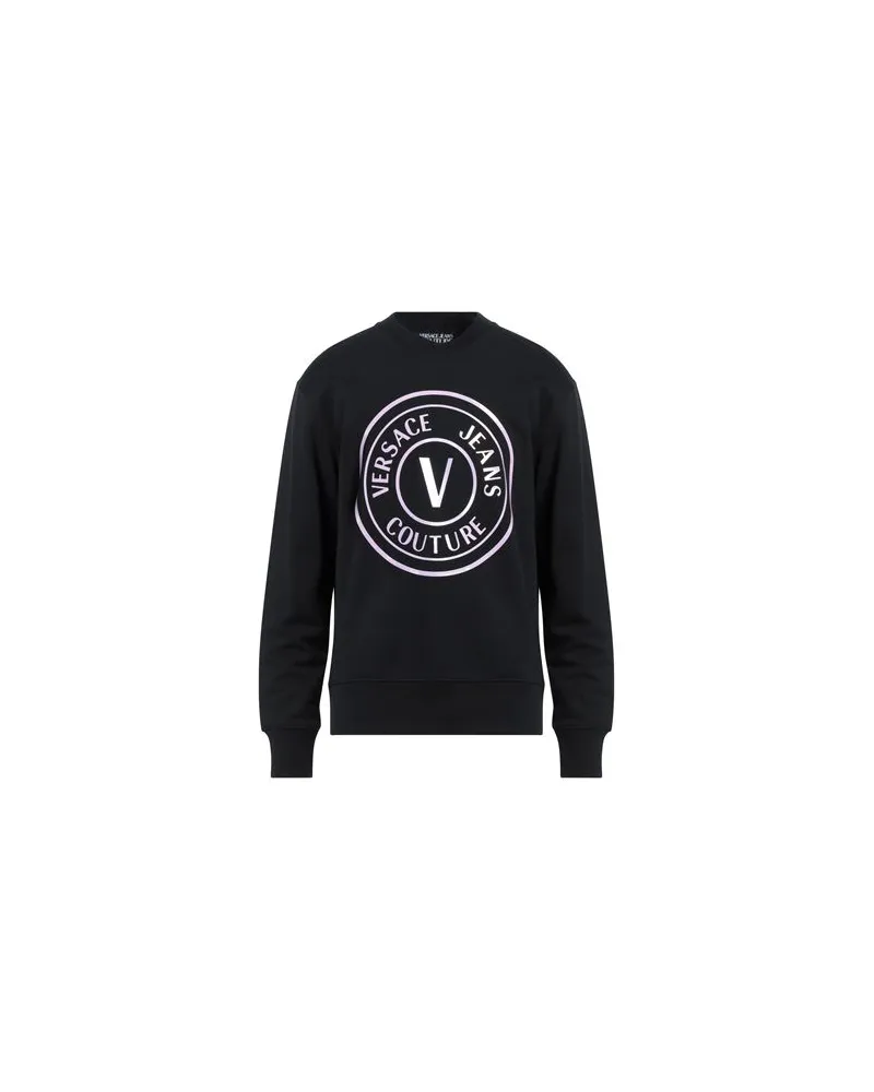 Versace Jeans TOPS - Sweatshirtsauf YOOX.COM Schwarz