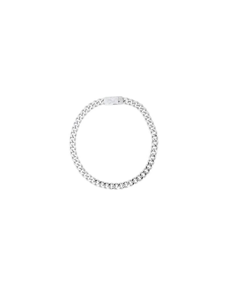 Karl Lagerfeld K/AUTOGRAPH CHAIN NECKLACE  - SCHMUCK und UHREN - Halskettenauf YOOX.COM Silber