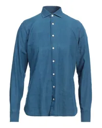 Hackett Jeanshemd Blau