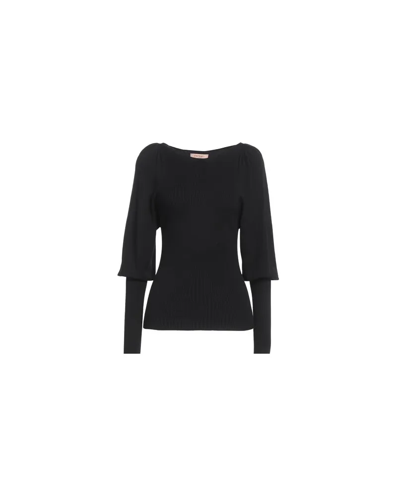 Twin-Set STRICKWAREN - Pulloverauf YOOX.COM Schwarz
