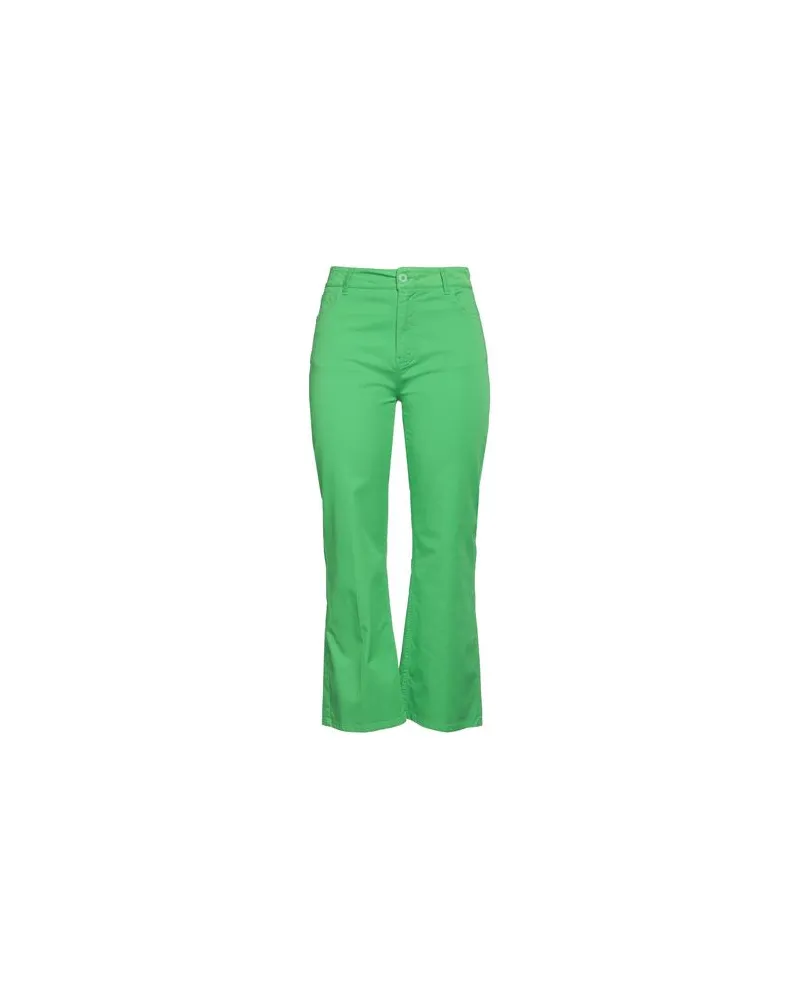 VIRNA DRÒ HOSEN & RÖCKE - Hosenauf YOOX.COM Grün