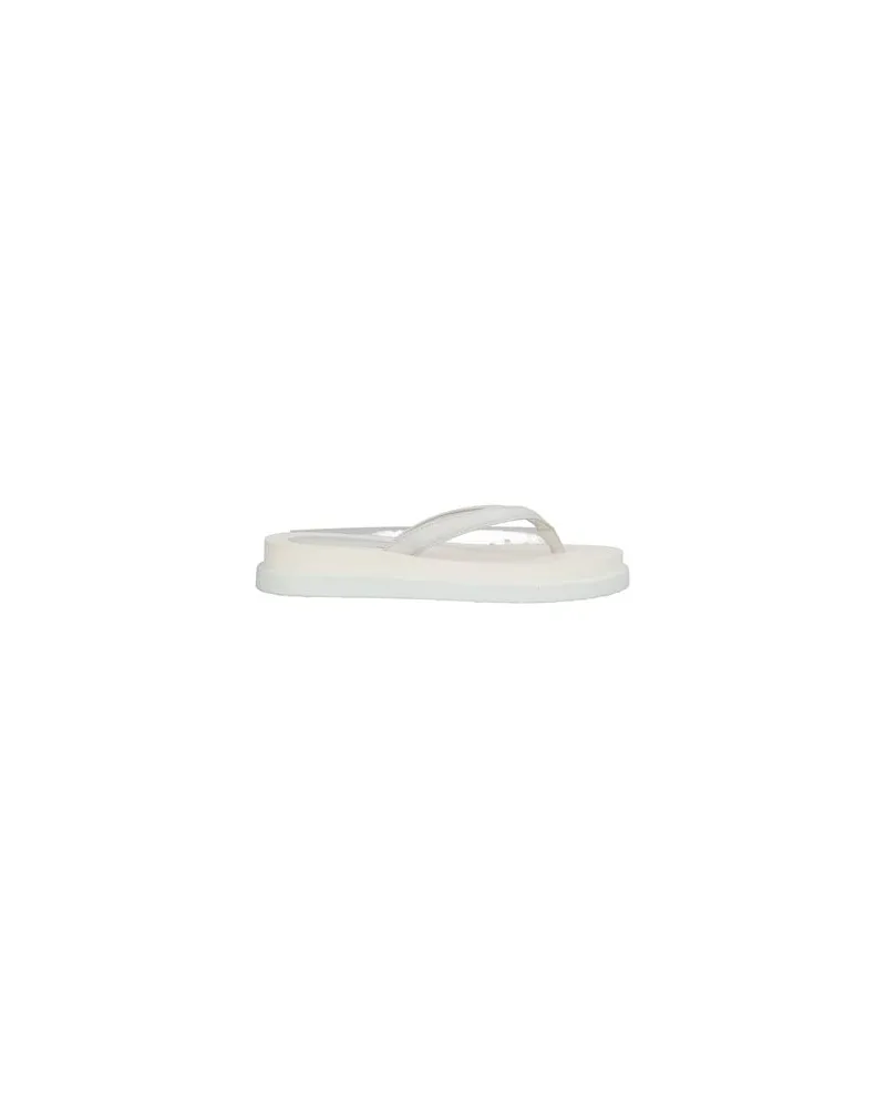 Gianvito Rossi SCHUHE - Zehentrennerauf YOOX.COM Weiß