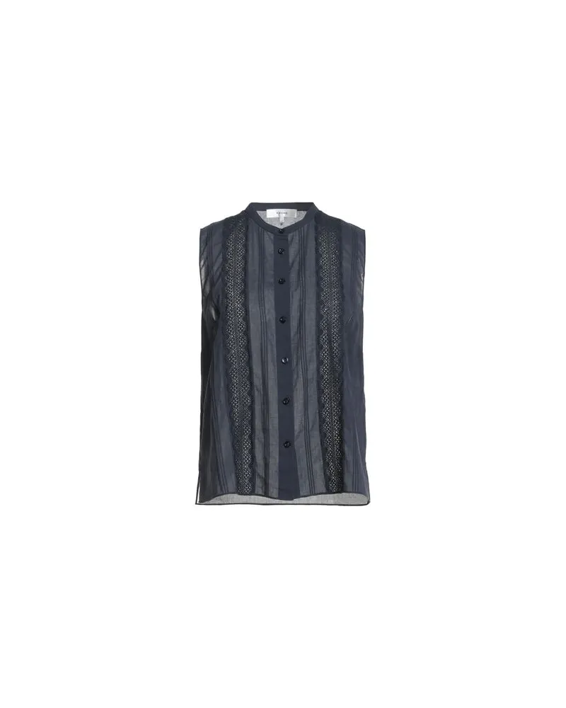 Frame Denim TOPS - Hemdenauf YOOX.COM Nachtblau